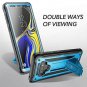 Samsung Galaxy Note 9 6.4 Inch Case Built-in Screen Protector Heavy Duty Blue