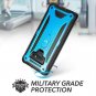 Samsung Galaxy Note 9 6.4 Inch Case Built-in Screen Protector Heavy Duty Blue