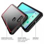Google Pixel 2 XL Case Hybrid Clear Durable Scratch Resistant Back Cover Red