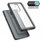OnePlus 6 Protective Case Hybrid Sleek Transparent Back Cover Slim Fit Black