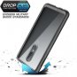 OnePlus 6 Protective Case Hybrid Sleek Transparent Back Cover Slim Fit Black