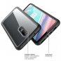 OnePlus 6 Protective Case Hybrid Sleek Transparent Back Cover Slim Fit Black