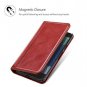 Google Pixel 2 Wallet Case Kickstand Genuine Leather Card Slots Magnetic Closure