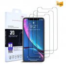 (3 Pack) iPhone XR Screen Protector HD Hard Tempered Glass High Definition Anti