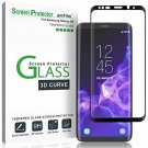 Galaxy S9 Screen Protector Glass, amFilm 3D Curved Dot Matrix Full Screen Samsun