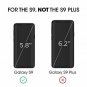 Galaxy S9 Screen Protector Glass, amFilm 3D Curved Dot Matrix Full Screen Samsun
