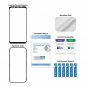 Galaxy S9 Screen Protector Glass, amFilm 3D Curved Dot Matrix Full Screen Samsun