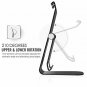 MoKo Tablet Stand, Adjustable Aluminum Cellphone Desktop Holder, Fit 4