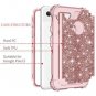for Google Pixel 3 Case Glitter Sparkle Bling Heavy Duty Hybrid Armor High Impa