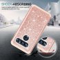 LG V40 Glitter Case LG V40 ThinQ Case with HD Screen Protector Glitter Bling