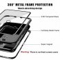 Huawei Mate 10 Pro Case ZHIKE Magnetic Adsorption Case Metal Frame Tempered Glas