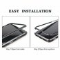 Huawei Mate 10 Pro Case ZHIKE Magnetic Adsorption Case Metal Frame Tempered Glas