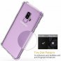 Samsung Galaxy S9 Plus Protective Case Soft TPU Raised Bezels Slim Clear