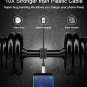 iXCC 5Pack USB C Cable Nylon Braided USB Type C to USB A 2.0 Data Sync and Charg
