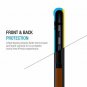 iPhone 8 Plus Case Heavy Duty Hybrid Shock Absorbing Dual Layer Slim Clear Black