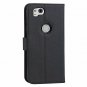 Google Pixel 2 Wallet Case Flip Cover Leather Credit Card Pockets Stand Black