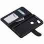 Google Pixel 2 Wallet Case Flip Cover Leather Credit Card Pockets Stand Black