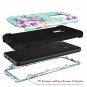 Samsung Galaxy S9 Plus Shockproof Case Full Body Protective Hybrid Flower Blue