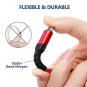 USB C to USB C Cable 3A 6.6ft 2Pack JSAUX USB Type C Fast Charging Braided Charg