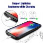 iPhone XS Battery Case 3200mAh Power Bank xtended Battery Charger Case Black