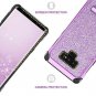 Samsung Galaxy Note 9 Case Glitter Sparkle Women Slim Shiny Shockproof Purple