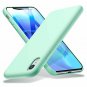 iPhone XR Soft Case Scratch Resistance Liquid Silicone Cover Perfect Grip Mint