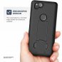 Google Pixel 2 Belt Clip Case Rubberized Non-slip Smooth Slim Fit Holster Black
