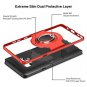 amsung Galaxy Note 9 Case Ring Holder Kickstand Anti Scratch Bumper Grip Red