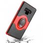 amsung Galaxy Note 9 Case Ring Holder Kickstand Anti Scratch Bumper Grip Red