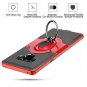 amsung Galaxy Note 9 Case Ring Holder Kickstand Anti Scratch Bumper Grip Red