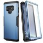 Samsung Galaxy Note 9 Case Built In Screen Protector Shockproof Slim Blue Black