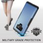 Samsung Galaxy Note 9 Case Built In Screen Protector Shockproof Slim Blue Black
