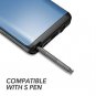 Samsung Galaxy Note 9 Case Built In Screen Protector Shockproof Slim Blue Black