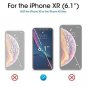 iPhone XR Screen Protector Glass (3Pack), amFilm iPhone XR 6.1 Tempered Glass S