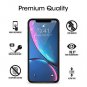 iPhone XR Screen Protector Glass (3Pack), amFilm iPhone XR 6.1 Tempered Glass S
