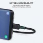AUKEY USB C Cable 6ft Fast Charge 2 Pack Durable Flexible Braided Nylon Type C