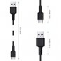 AUKEY USB C Cable 6ft Fast Charge 2 Pack Durable Flexible Braided Nylon Type C