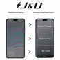 JD Compatible for 8Pack P20 Lite Screen Protector AntiGlare Not Full Coverage Ma