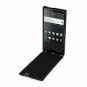 BlackBerry Key2 Case Wallet Slim Vertical Leather Flip Cover Shockproof Black