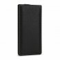 BlackBerry Key2 Case Wallet Slim Vertical Leather Flip Cover Shockproof Black