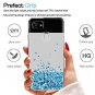 Google Pixel 2 XL Case Moving Quicksand HD Screen Protector Hybrid TPU Blue