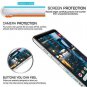 Google Pixel 2 XL Case Moving Quicksand HD Screen Protector Hybrid TPU Blue