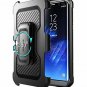 Samsung Galaxy S8 Plus Case FullBody Builtin Screen Protector Rugged Black