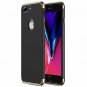 iPhone 8 Plus Case Slim Fit Hard Wireless Charging Matte-Finish Cover Black NEW