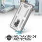 Samsung Galaxy S9 Plus Case With Kickstand Built-in Screen Protector White Gray