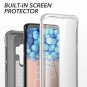 Samsung Galaxy S9 Plus Case With Kickstand Built-in Screen Protector White Gray