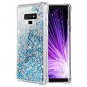 Samsung Galaxy Note 9 Case Glitter Slim Luxury Bling TPU Shockproof Clear Blue