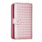 iPhone 8 Plus Wallet Case Detachable Slim Card Slots PU Leather Strap Rose Gold