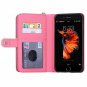 iPhone 8 Plus Wallet Case Detachable Slim Card Slots PU Leather Strap Rose Gold