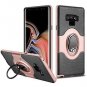 Samsung Galaxy Note 9 Case Ring Holder Shockproof Dual Layer Slim Fit Rose Gold